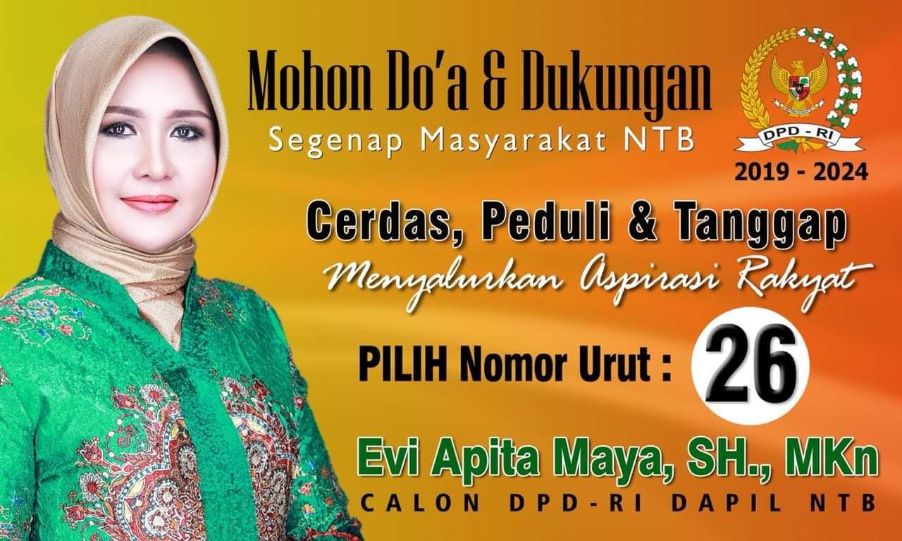 Foto Calon Anggota DPD RI dap NTB