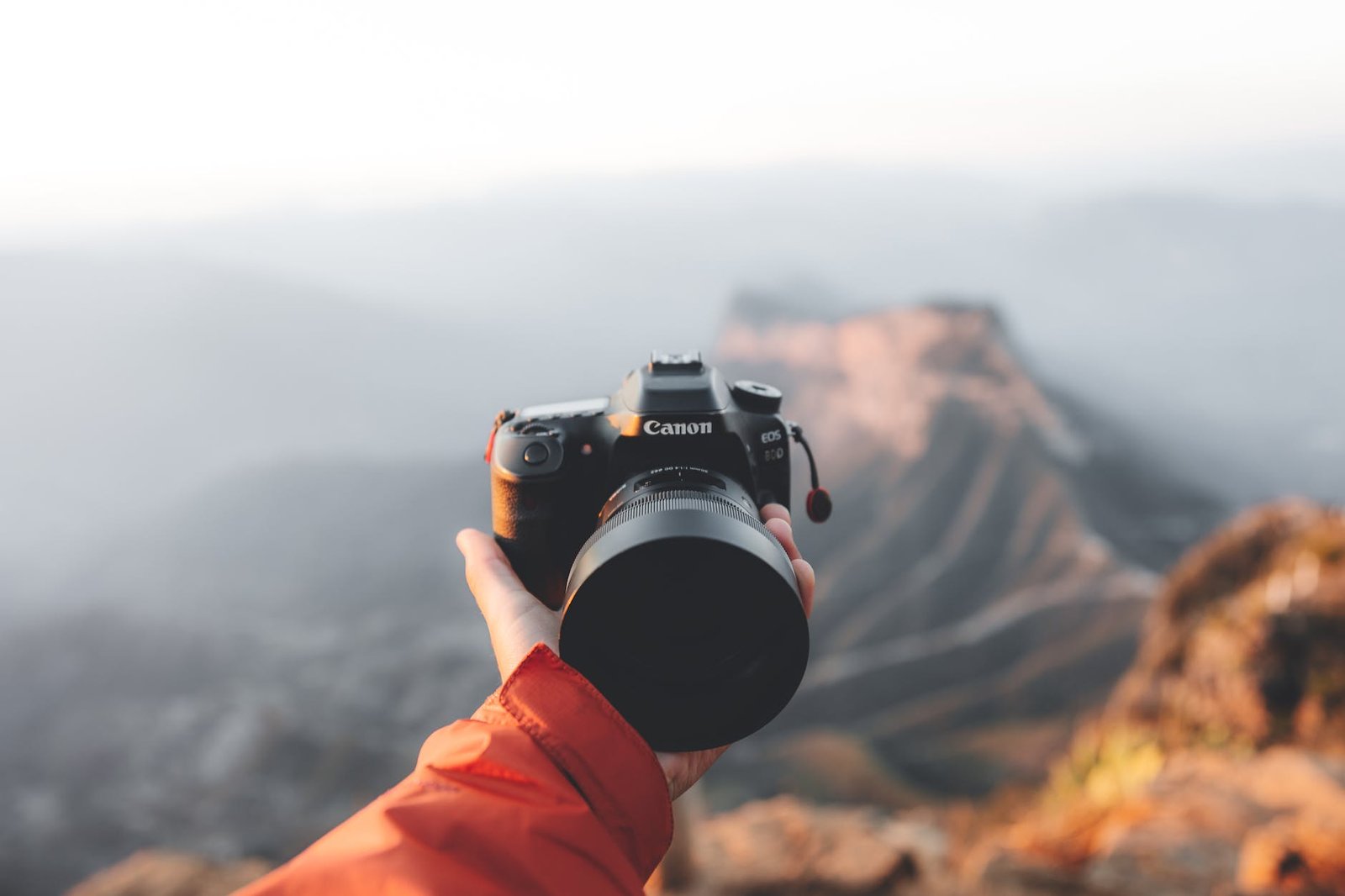canon camera with wide angle lens