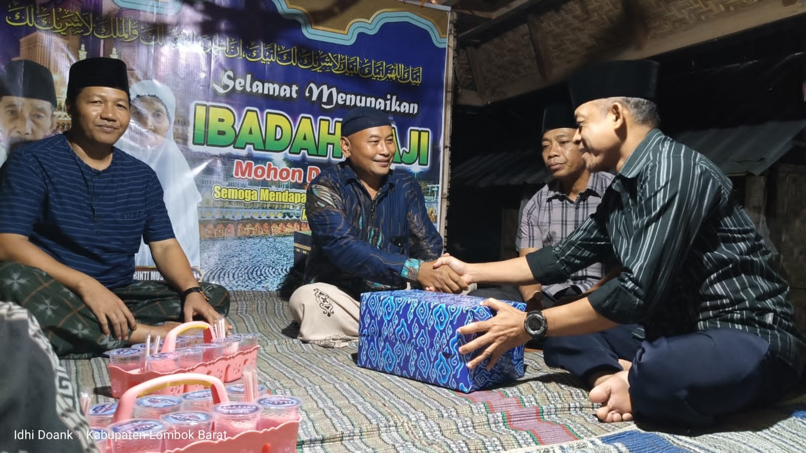 Jama’ah Calon Haji Lobar Meninggal, Pemda Lobar Melayat ke Rumah Duka