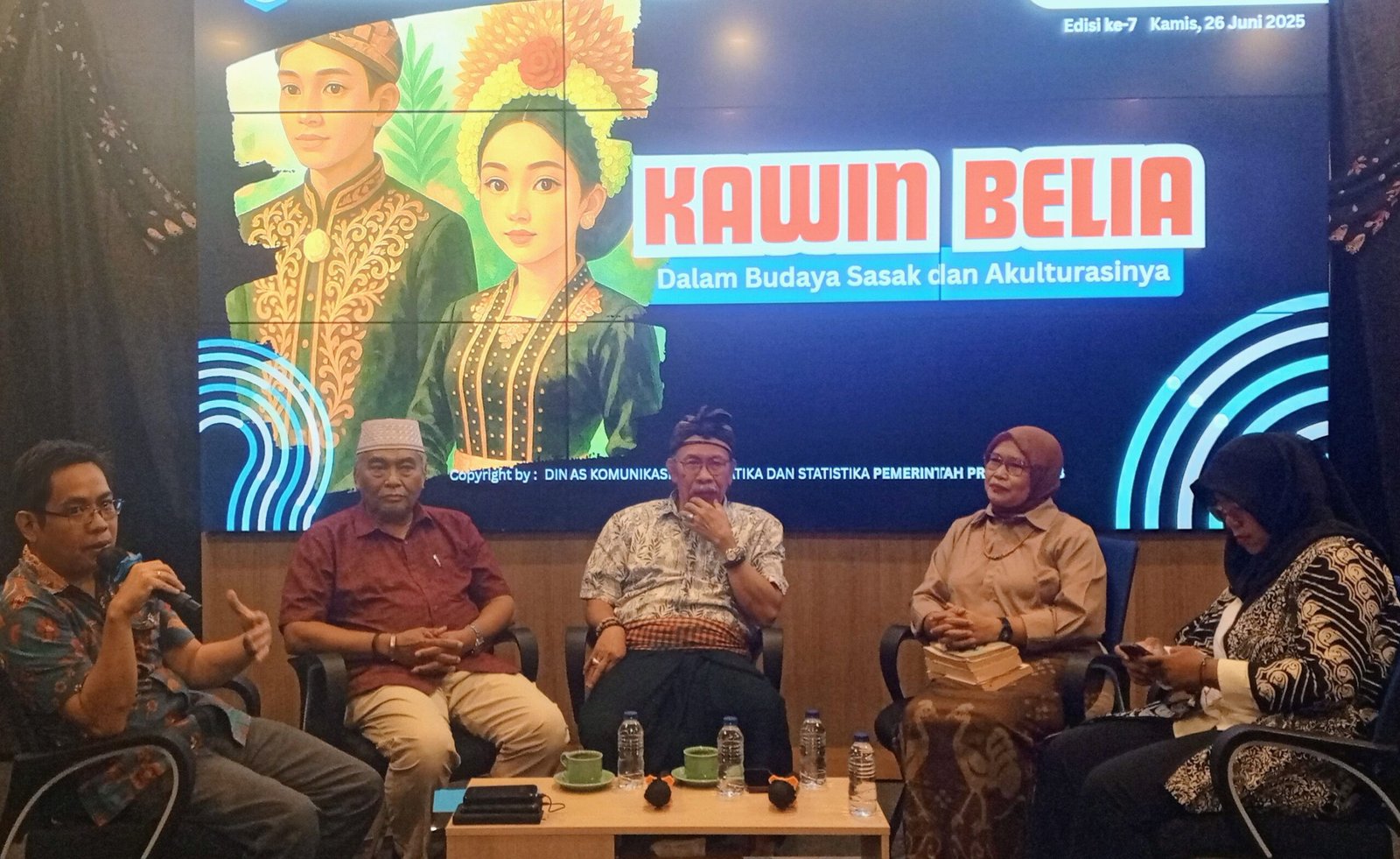 Bincang Kamisan Diskominfotik NTB: Kolaborasi Adat, Hukum dan Literasi Digital dalam Mencegah Kawin Belia 