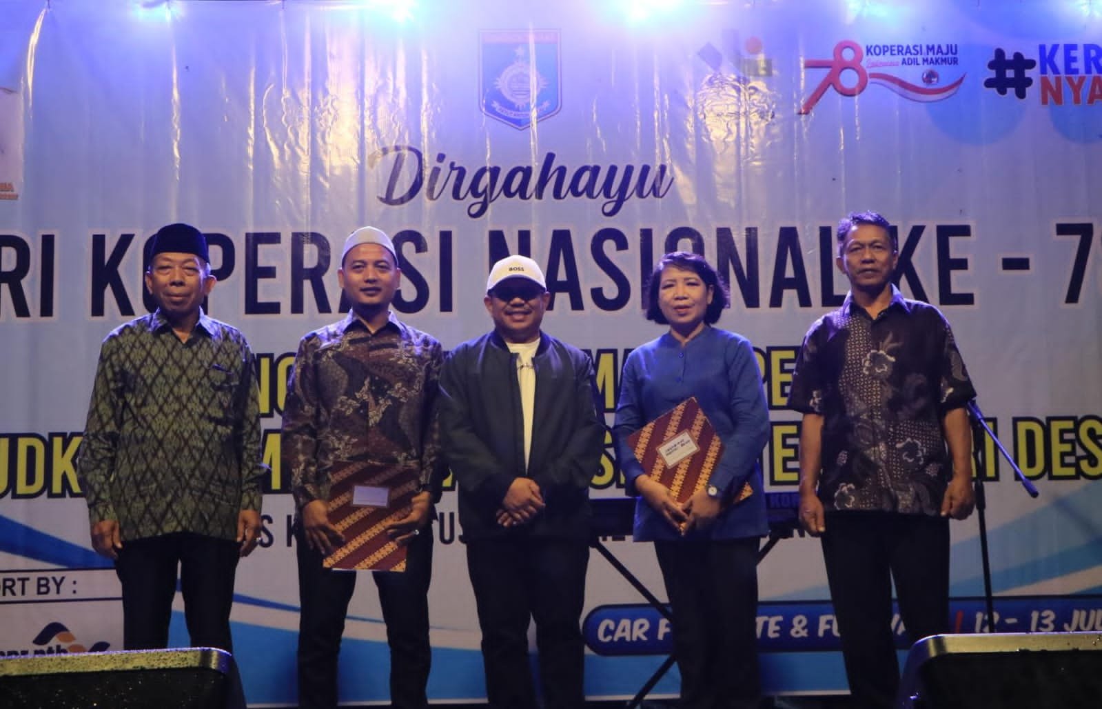 CFN Hari Koperasi, Bupati LAZ : Koperasi dan UMKM adalah Penggerak Ekonomi Lobar