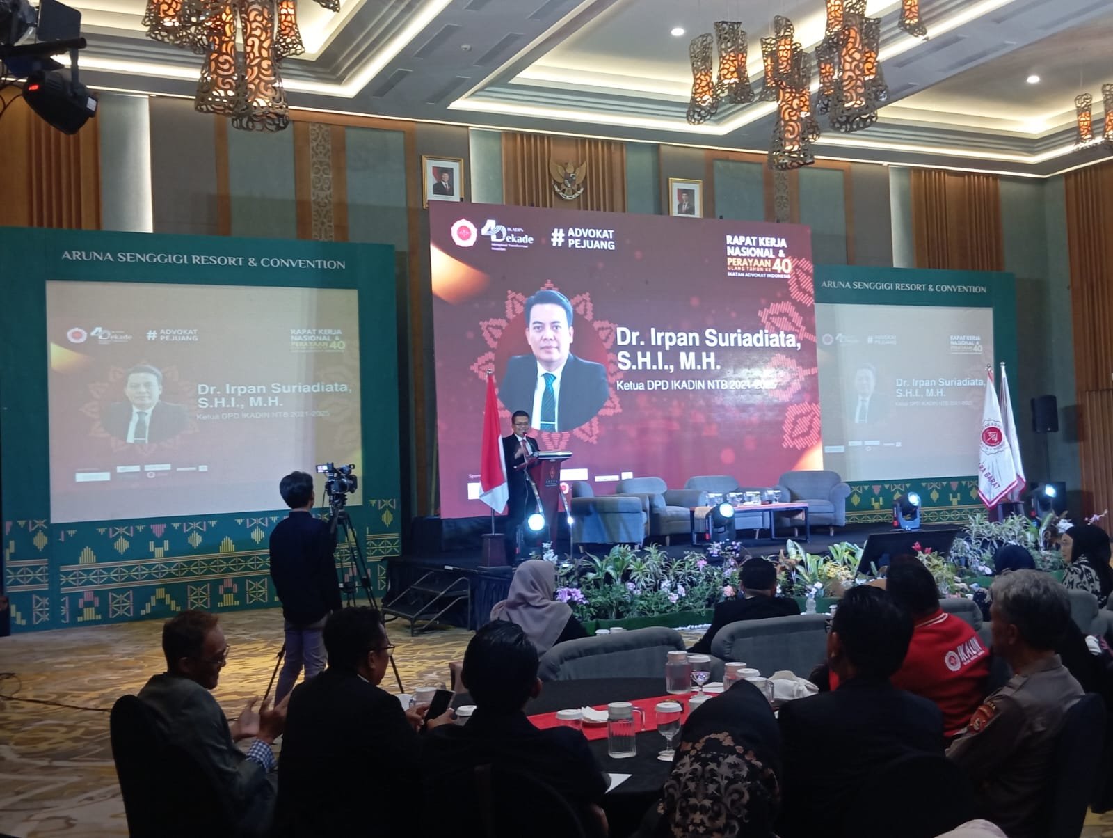 IKADIN Gelar Rakernas ke-40 di NTB, Mengawal UU Advokat di Era KUHP dan KUHAP Baru