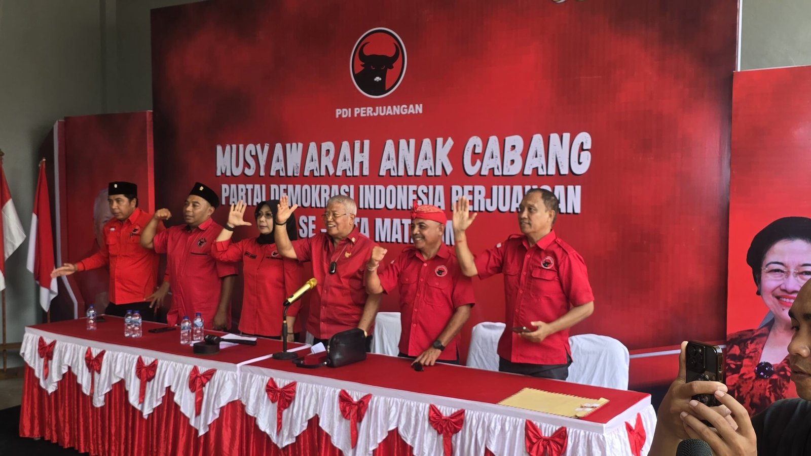 PDI Perjuangan Kota Mataram Konsolidasi Kader, Tegas Tolak Pilkada Melalui DPRD