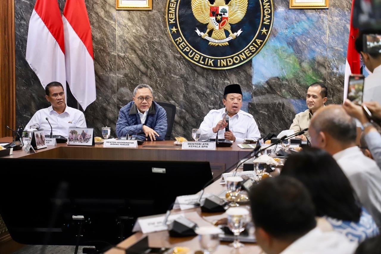 Rakor Tingkat Menteri, Nusron Wahid  Paparkan Roadmap Penetapan LSD di 2026