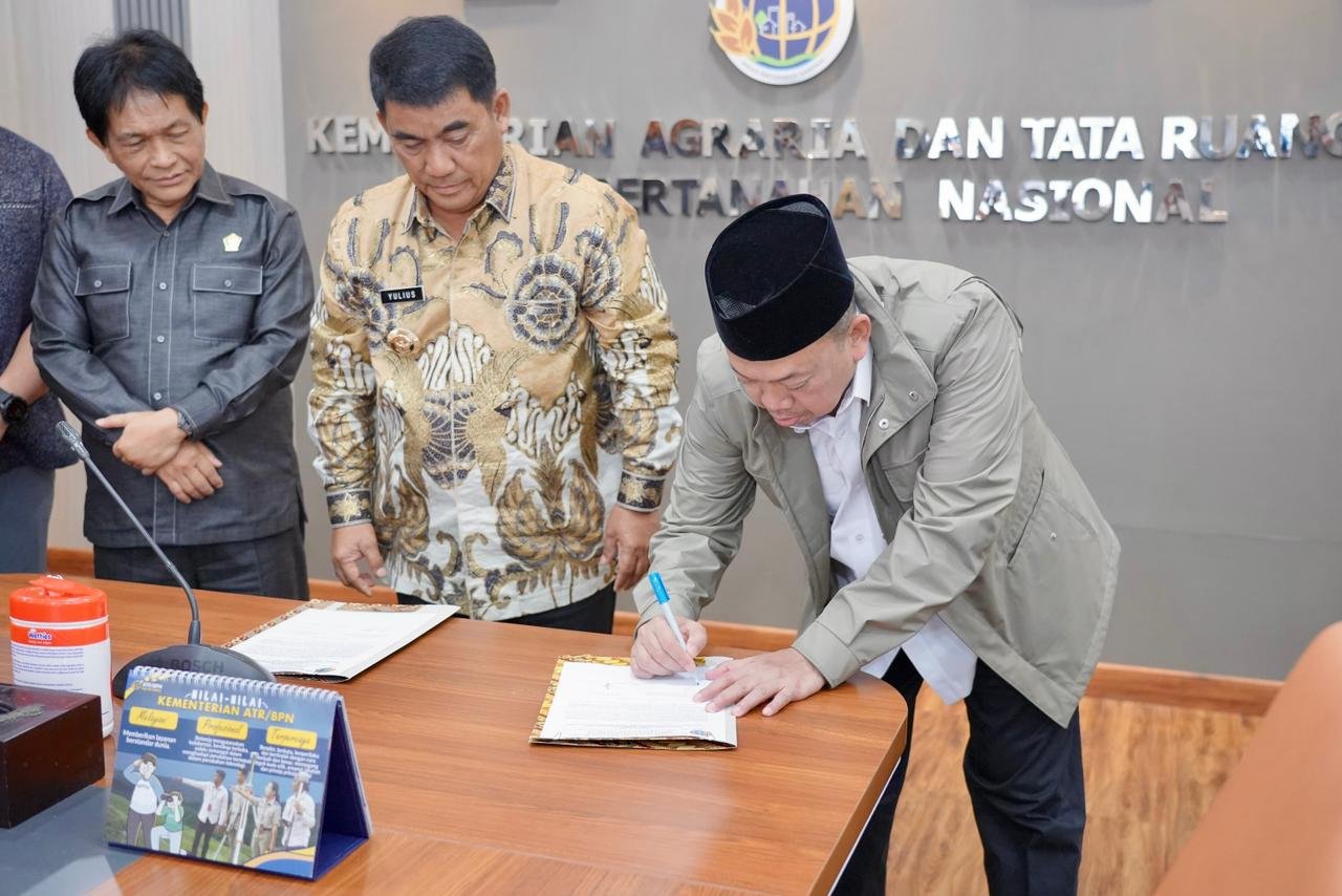 Menteri Nusron Minta RTRW Provinsi Jadi Acuan Penyusunan RTRW Kabupaten/Kota
