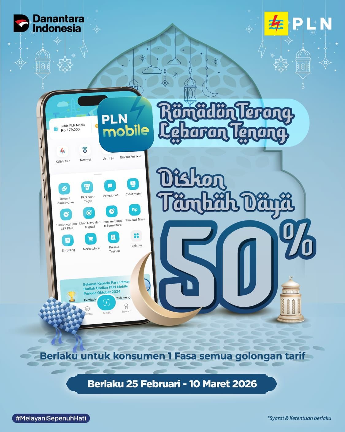 Hari Terakhir Promo “Ramadan Terang, Lebaran Tenang”, Ribuan Pelanggan di NTB Manfaatkan Diskon Tambah Daya