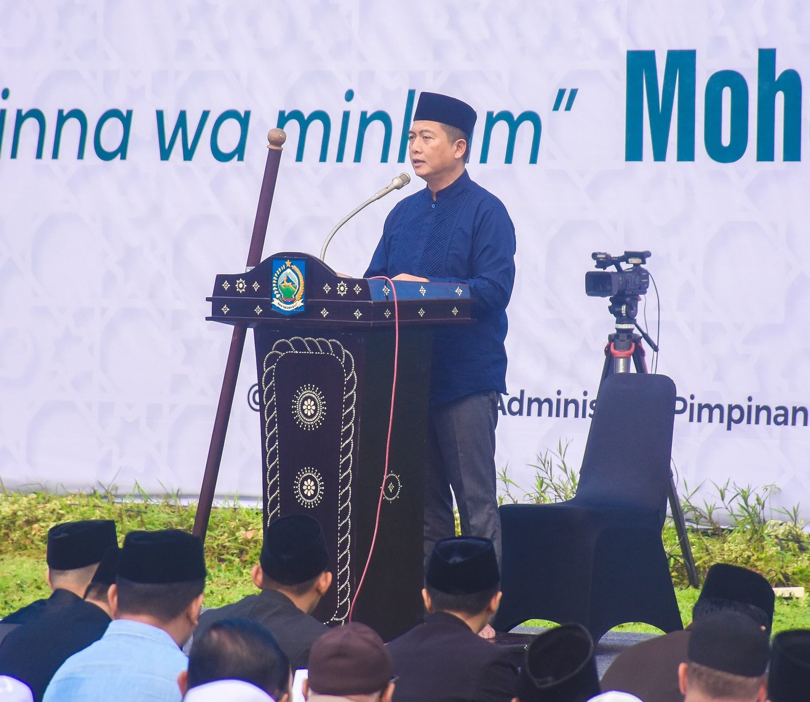 Gubernur NTB Sampaikan Makna Ramadan saat Solat Id