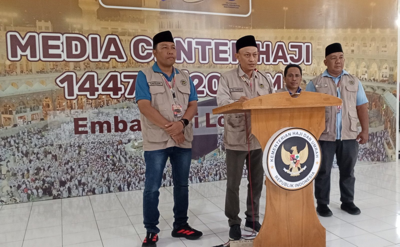 Satu Jemaah Haji Kloter 3 Lombok Barat Tertunda Berangkat