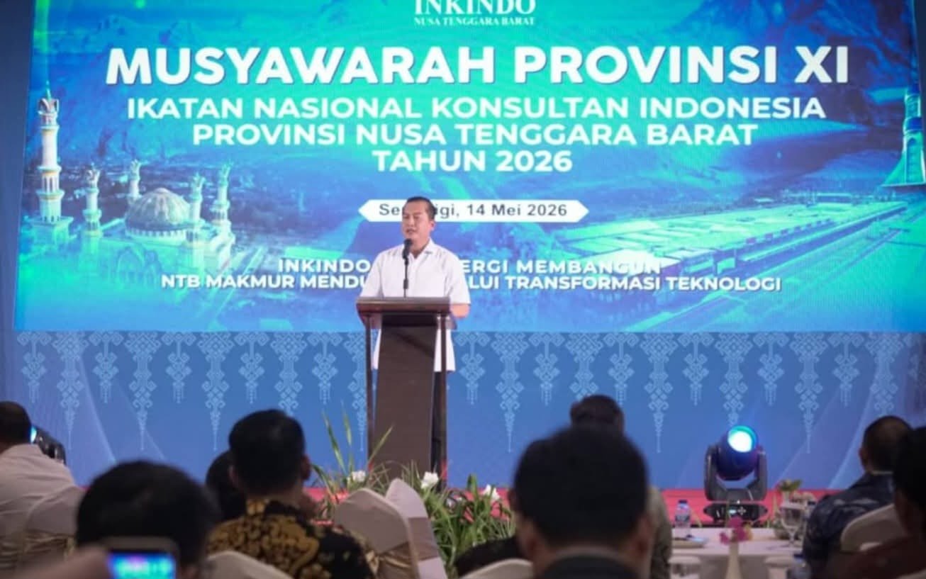 Gubernur NTB Tegaskan Konsultan  Harus Adaptif dan Siap Bersaing Global