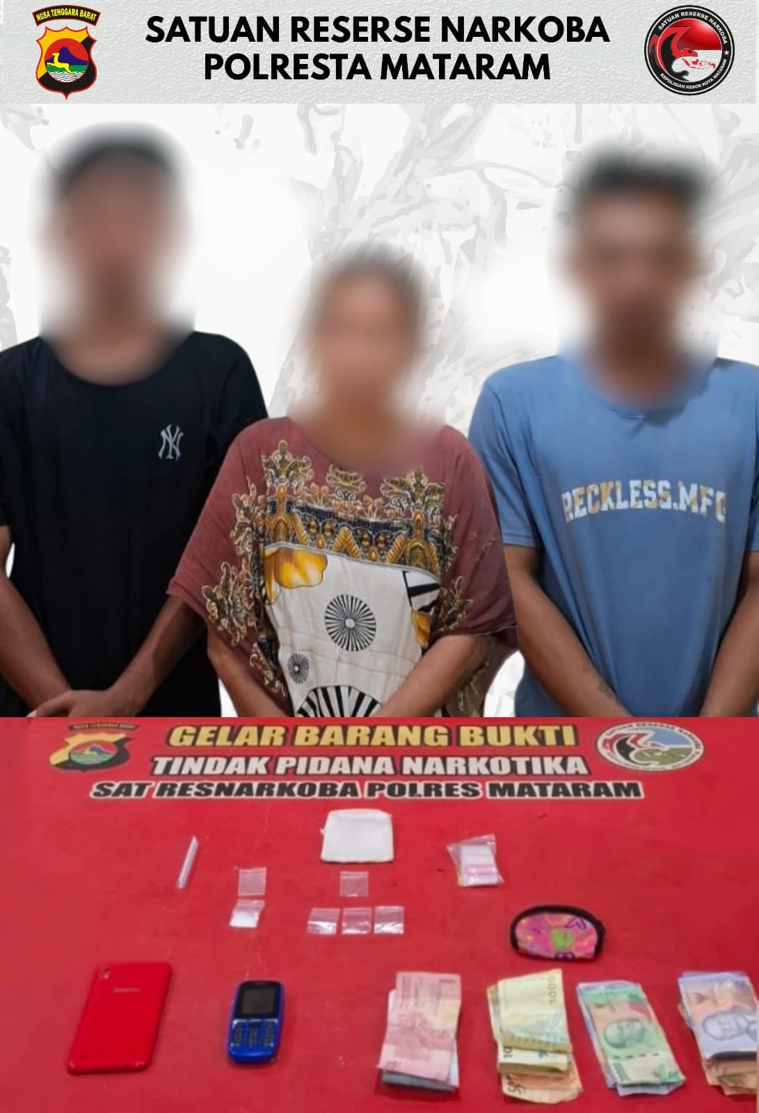 Tak Kapok Berulah, Residivis Narkoba Kembali Ditangkap Polisi