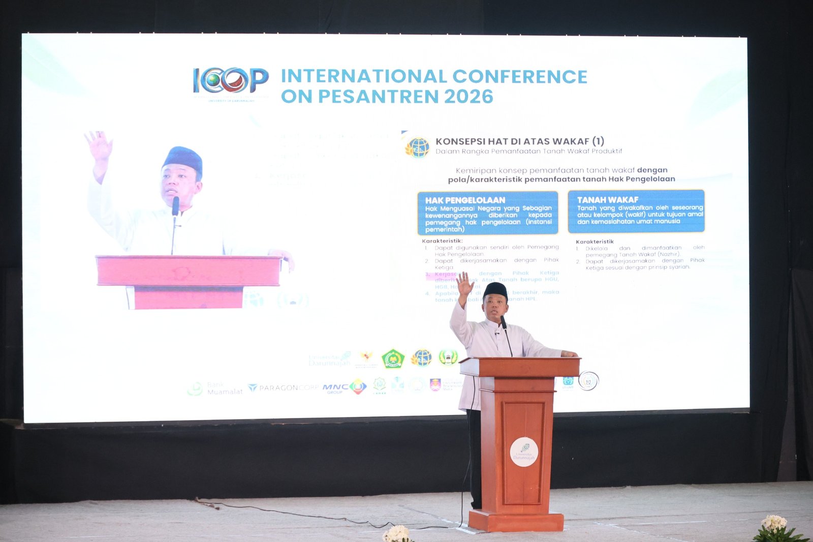 Di ICOP 2026, Menteri Nusron Dorong Sertipikat Tanah Wakaf untuk Keamanan Aset Umat