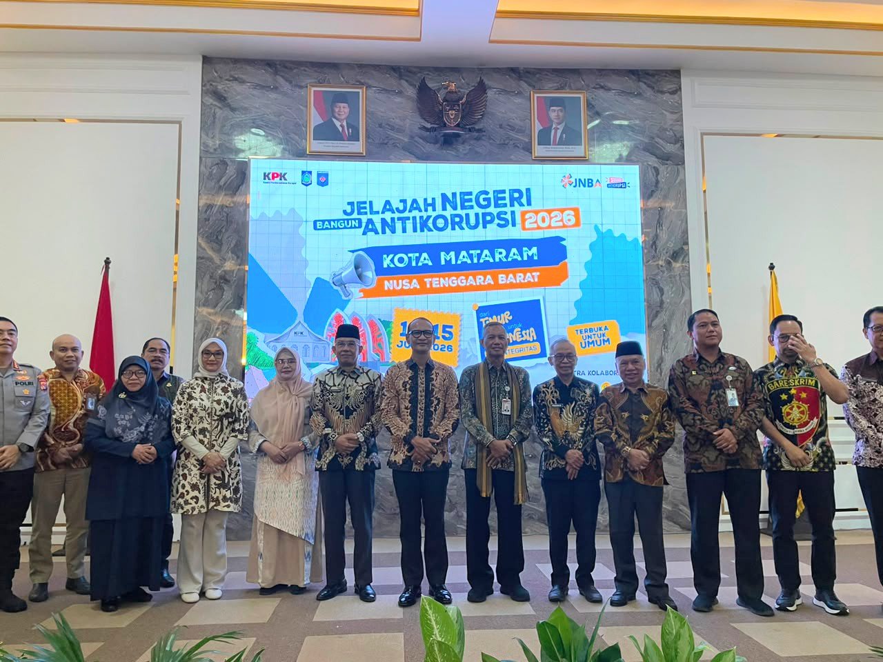 Dari Mataram, KPK Mulai Rangkaian JNBA 2026 untuk Perkuat Budaya Integritas