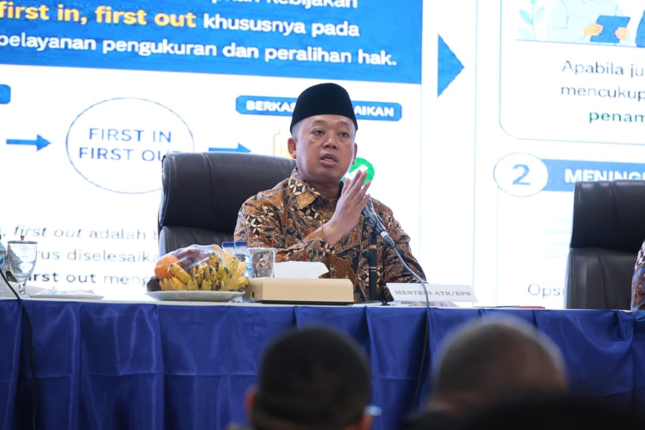Menteri Nusron: Masuki Periode Transformasi Organisasi dan Layanan, Tempatkan Rakyat sebagai Raja yang Harus Dilayani