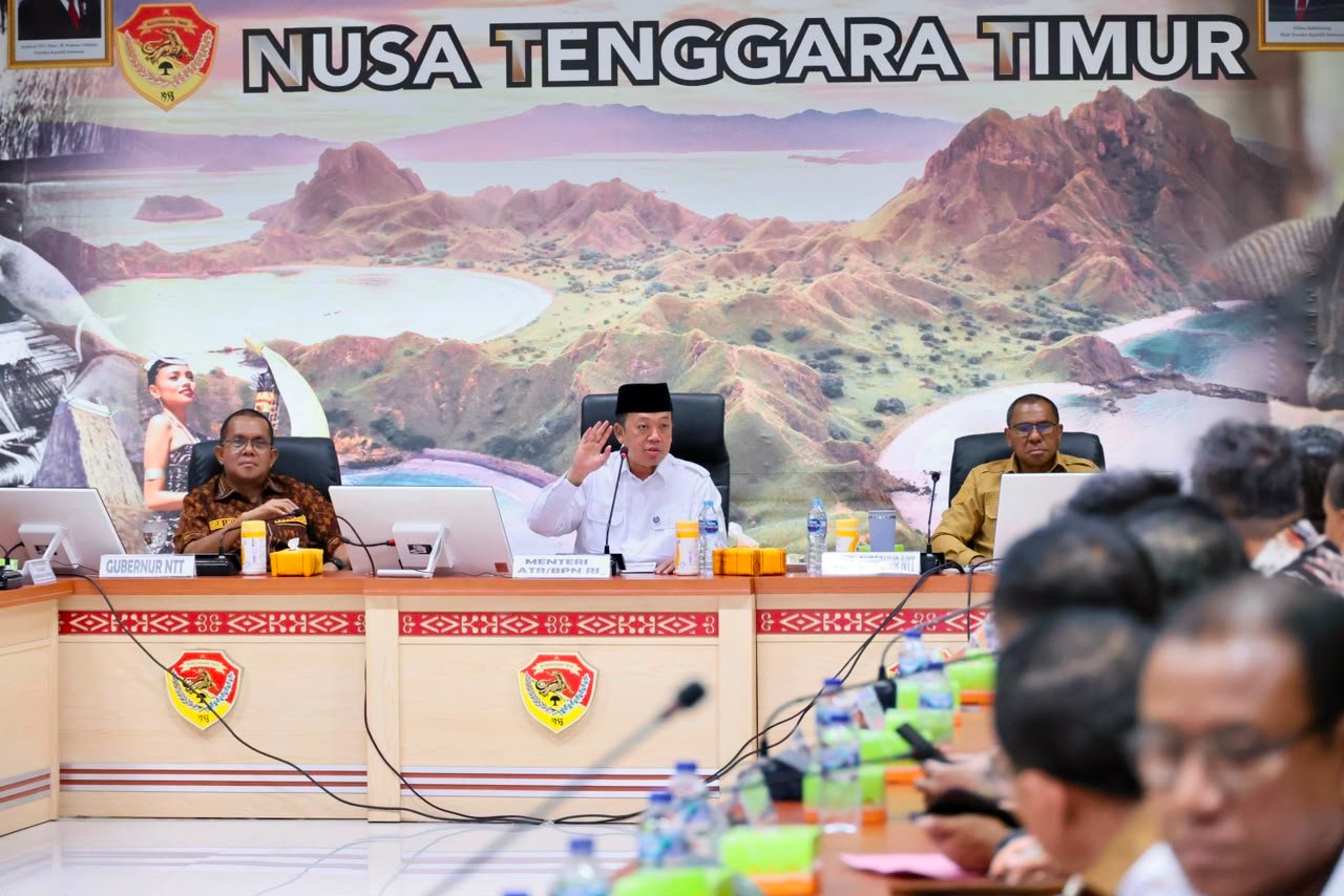 Menteri ATR/BPN Rakor Bersama Pemda Se-NTT