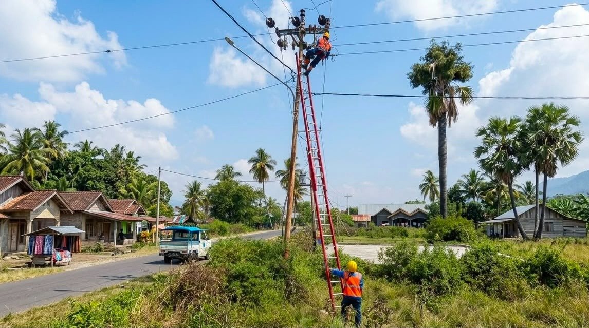 Dirut PLN Kawal Langsung Kelistrikan Nasional Jelang HUT ke-81 Kemerdekaan RI dari Posko NTT