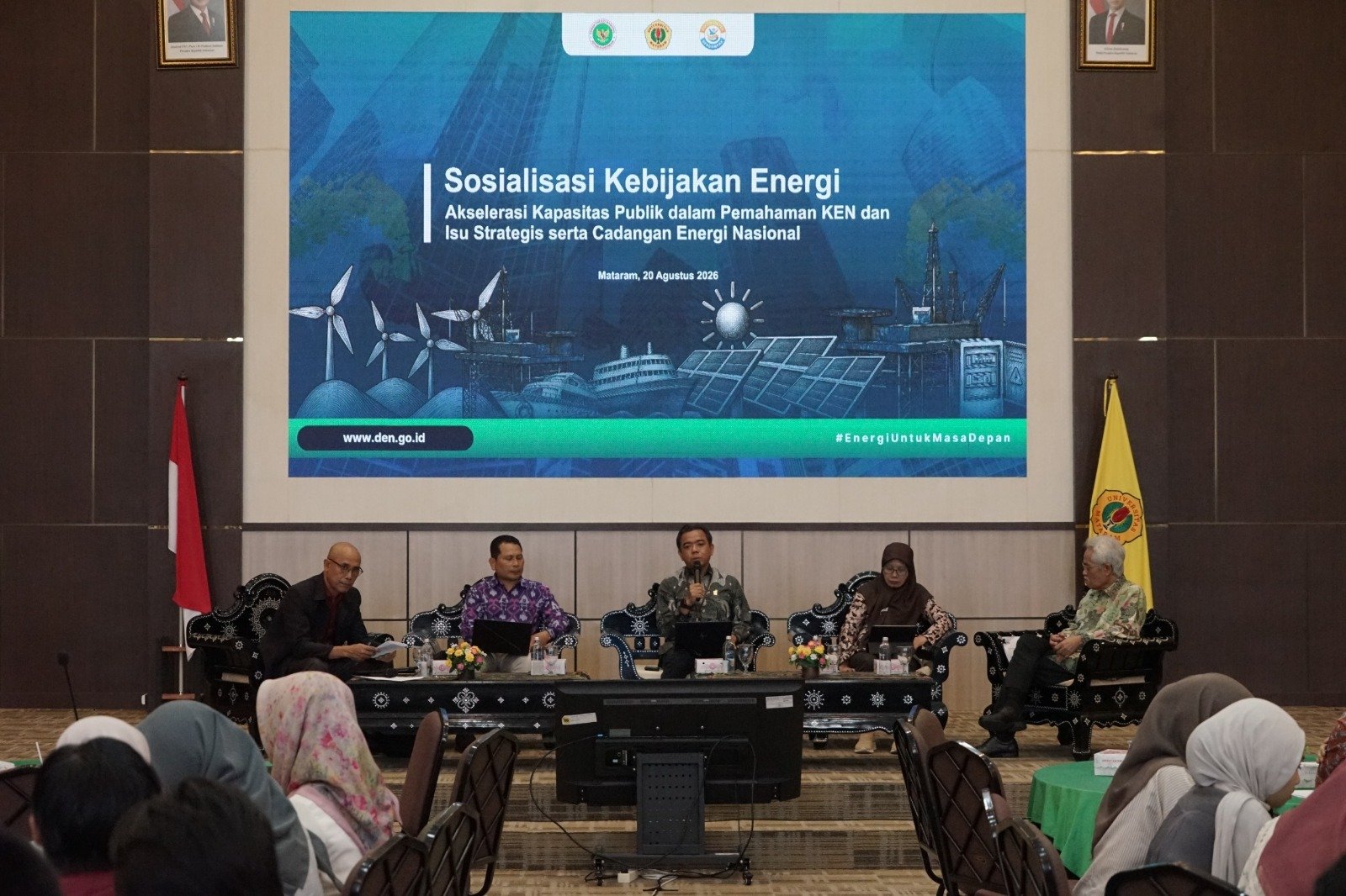 DEN Dorong Peran Riset Kampus dan Ketahanan Energi Daerah Lewat Sosialisasi PP KEN 40/2025  