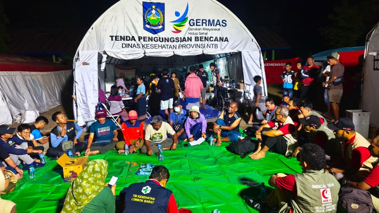 Tim Kesehatan NTB Layani 3.307 Warga Terdampak Gempa NTT