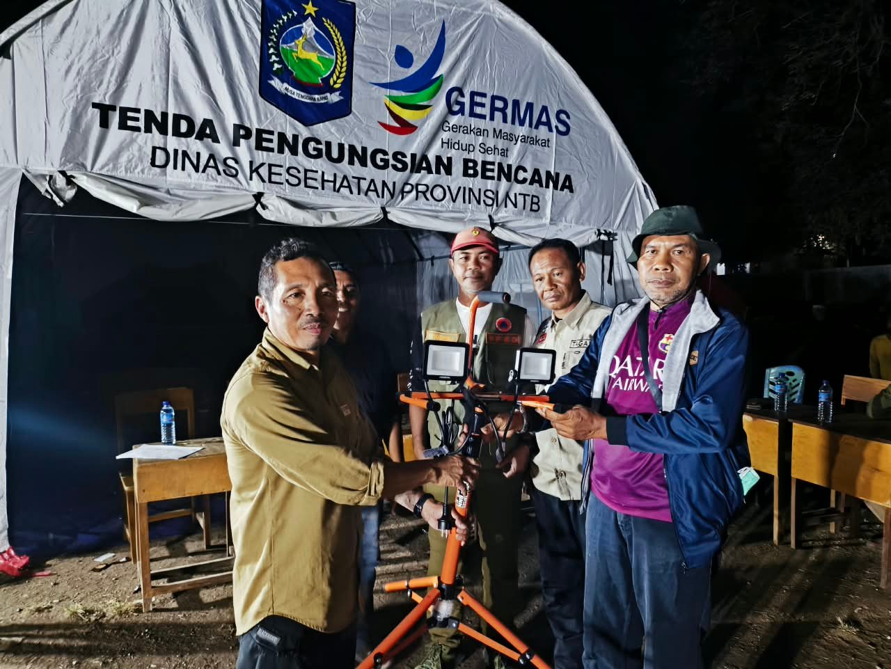 Dua Pekan di Tengah Duka, Tim Solidaritas KR-BNN NTB Pulang Membawa Persaudaraan