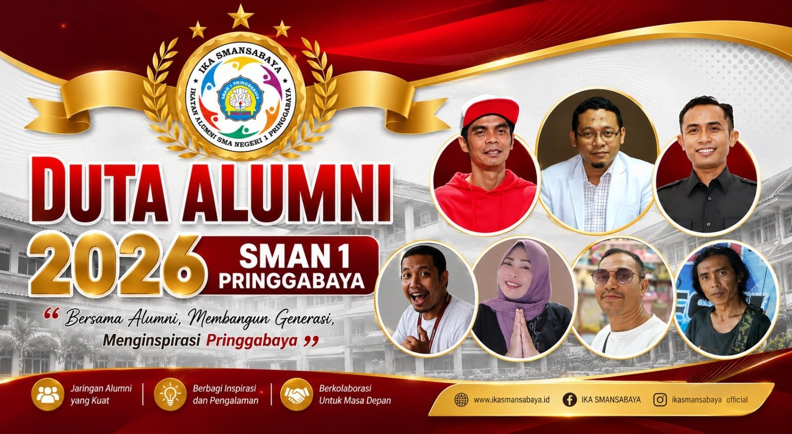 37 Tahun SMAN 1 Pringgabaya, IKA SMANSABAYA Kukuhkan Duta Alumni 2026 : Ada Pakar Ongkologi Hingga Influencer