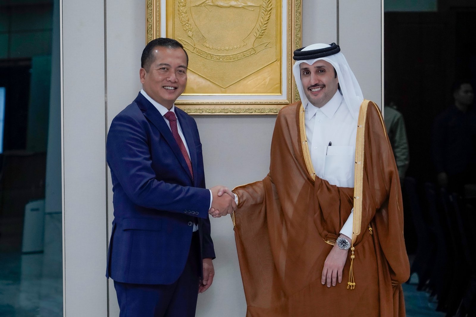 Gubernur Iqbal dan Dubes Qatar Jajaki Peluang Kerja bagi Lulusan SMK dari NTB