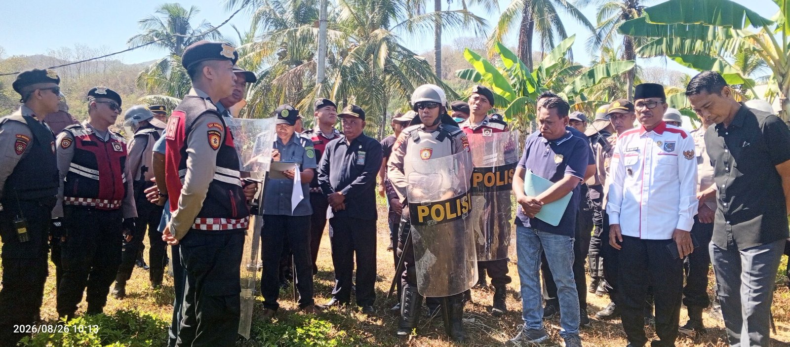 PN Mataram Eksekusi Lahan 2,7 Hektare di Lembar Selatan 