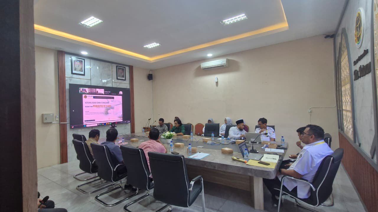 Kantah Kota Mataram Bersama IPPAT dan BKD Ikuti Sosialisasi 10 Hari Bersama Dirjen Penetapan Hak dan Pendaftaran Tanah 