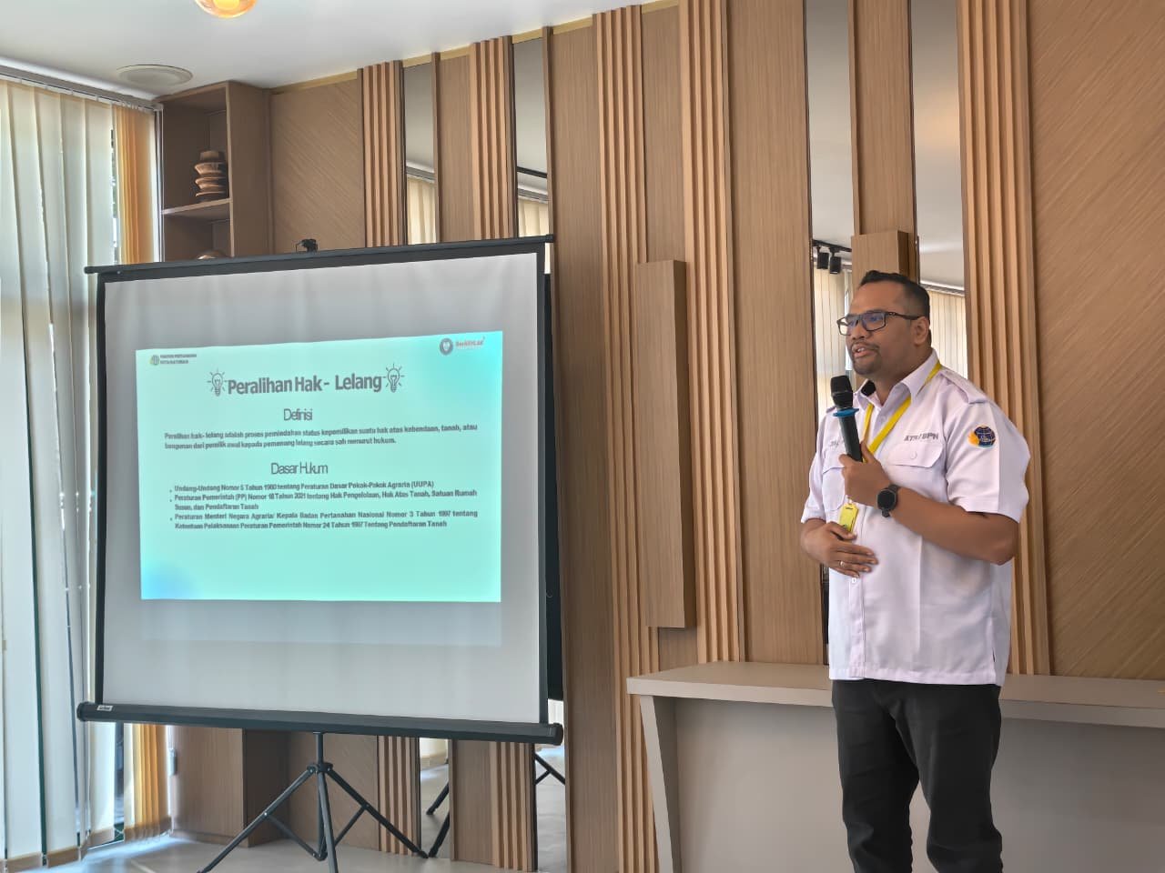 Kantor Pertanahan Kota Mataram Bahas Layanan Peralihan Hak Lelang dalam Mini Gathering Investor Lelang BSI Area Denpasar Tahun 2026