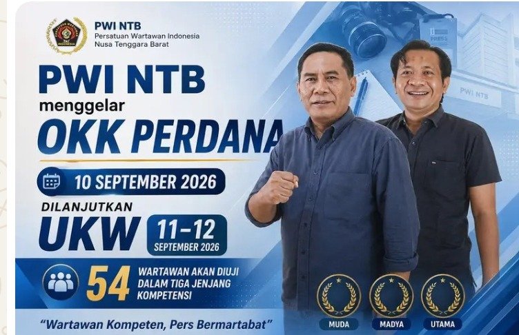 PWI NTB Segera Gelar OKK dan UKW, Tingkatkan Profesionalisme Pers